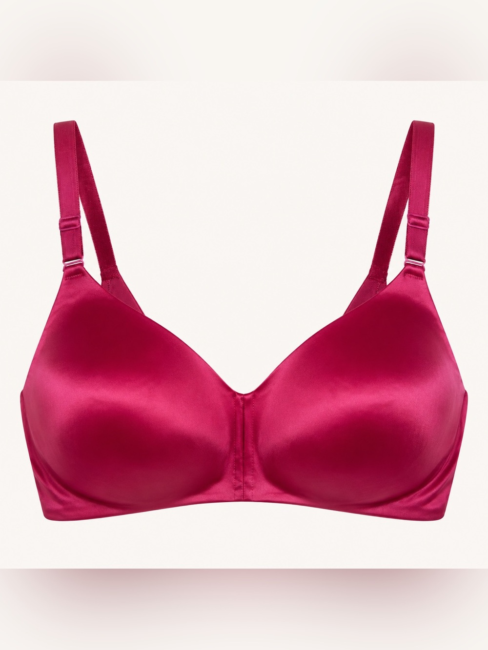 Torrid Curve Raspberry Satin Smooth Cup Bra 42C Plus Size